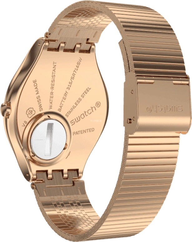 Swatch,SKIN ,Stainless Steel,Gold,SYXG101GG