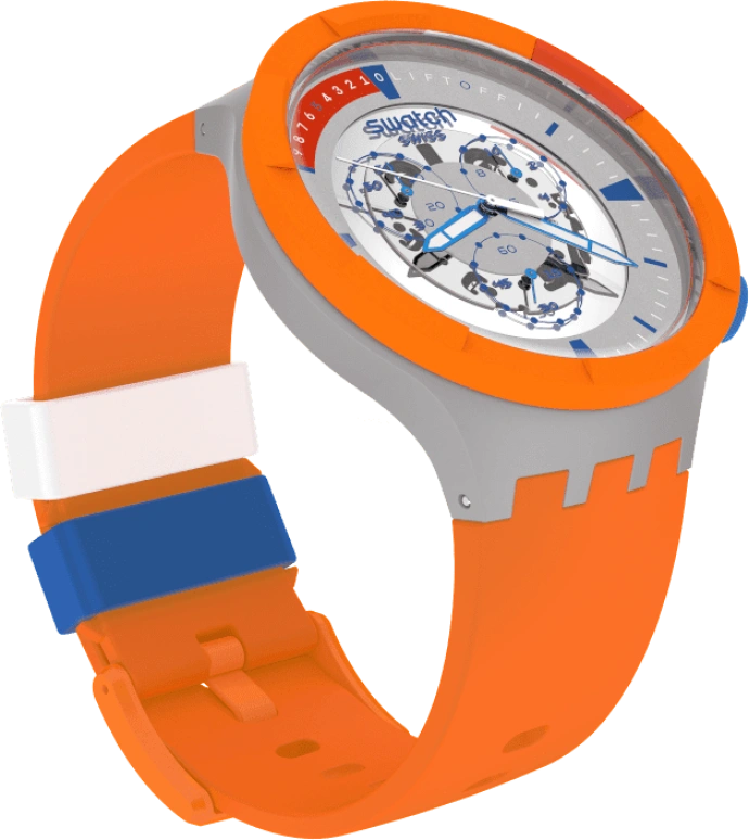 Swatch,THE BOLD 47mm,47mm,Bioceramic,Ceramic,Sapphire,Crystal Glass,SB04Z401