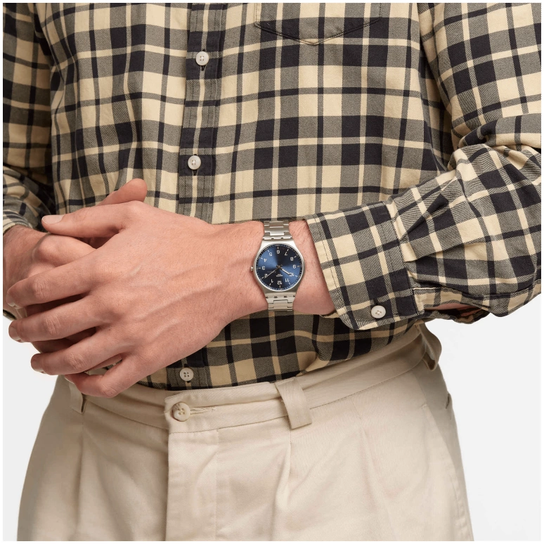Swatch,SKIN ,Stainless Steel,Blue,SS07S106G