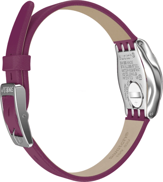 Swatch,IRONY 25mm,25mm,Red,Sapphire,Crystal Glass,YSS330