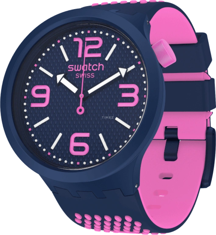 Swatch,THE BOLD 47mm,47mm,Plastic,Black,SO27N103