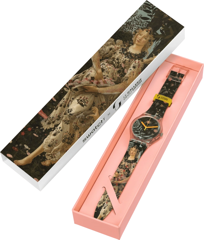 Swatch,Originals 41mm,41mm,Plastic,Green,Quartz,Sapphire,Round,SUOZ357