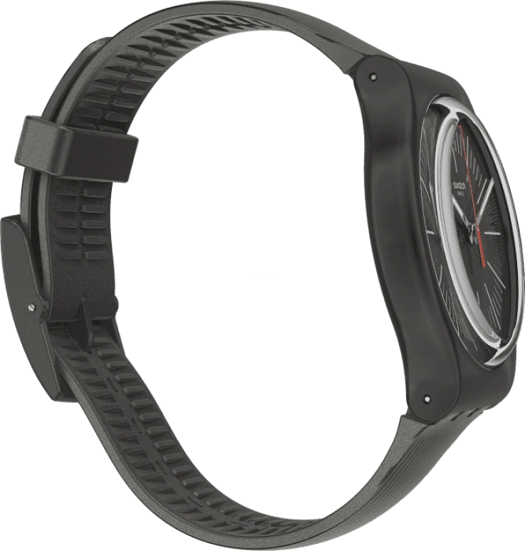 Swatch,Originals 41x47.40mm,41x47.40mm,Plastic,Black,SUOB178