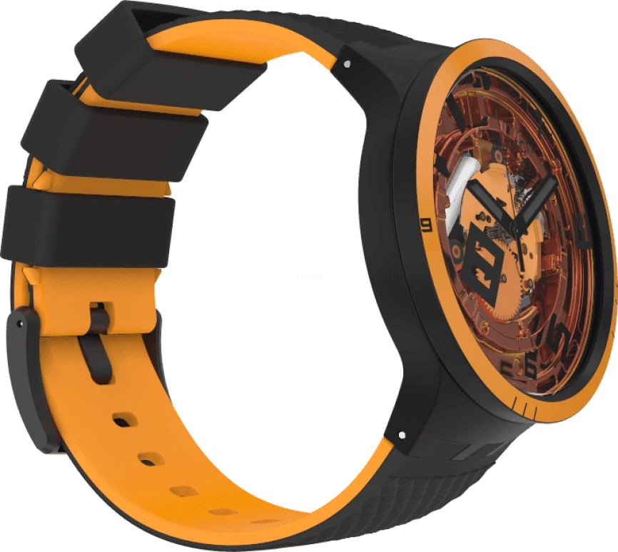 Swatch,Other 47mm,47mm,Sapphire,Crystal Glass,SB01B127