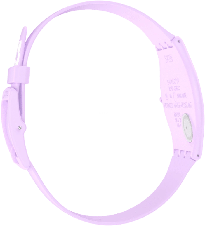 Swatch,SKIN 34mm,34mm,Ceramic,Multi-Color,Quartz,Round,Pink,SS09V101