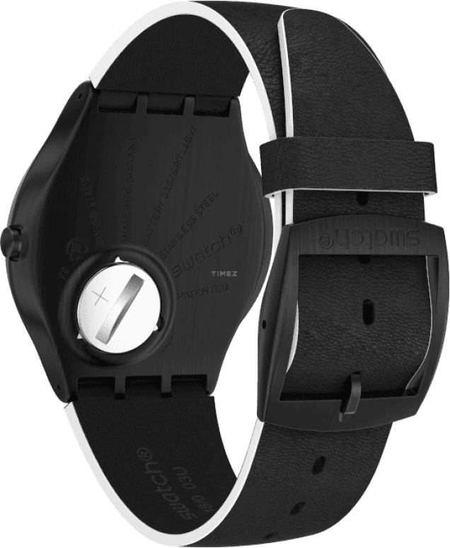 Swatch,SKIN ,Black,SS07B101