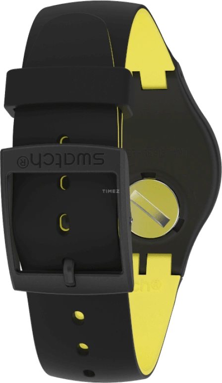 Swatch,Originals 41mm,41mm,Black,Sapphire,Crystal Glass,Open,SUOB184