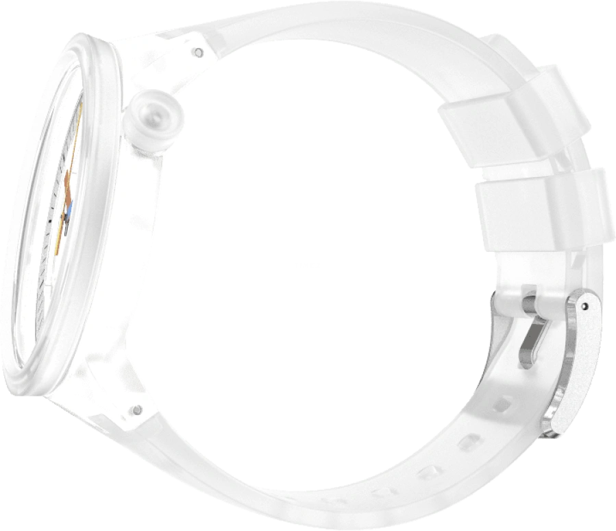 Swatch,CLEAR 47mm,47mm,Open,SB01K100