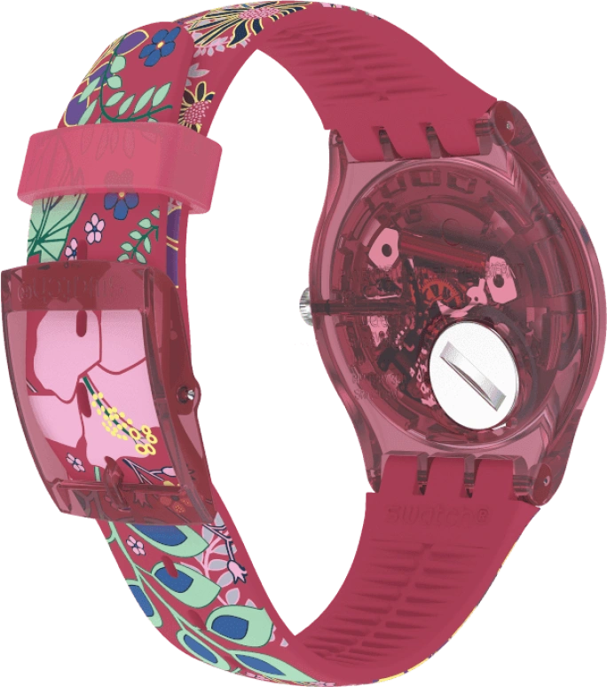 Swatch,Originals 41mm,41mm,Plastic,Pink,SUOP112