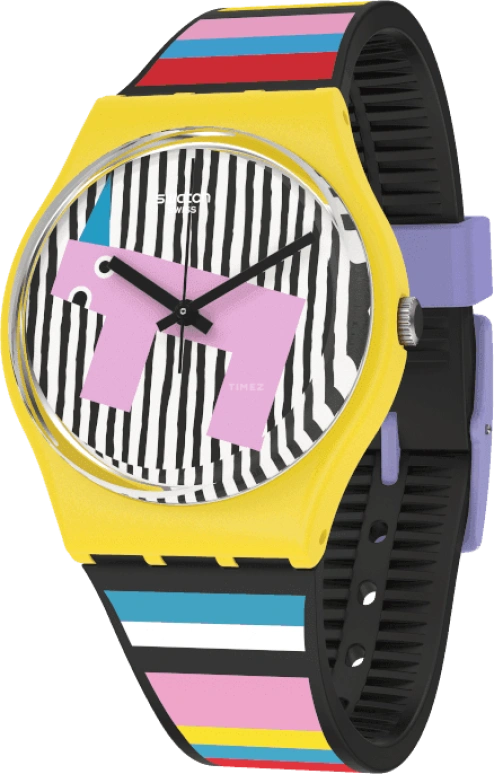 Swatch,Originals 34mm,34mm,Plastic,Closed,GZ341