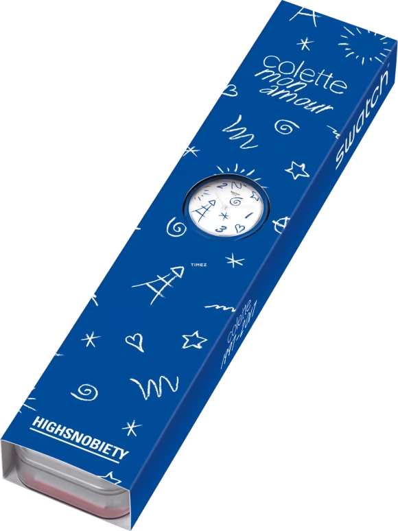 Swatch,Originals 41x47.40mm,41x47.40mm,Plastic,White,Quartz,Tonneau,Blue,SUOZ327