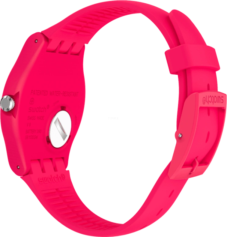 Swatch,CLASSIC ,Plastic,Red,SUOR704