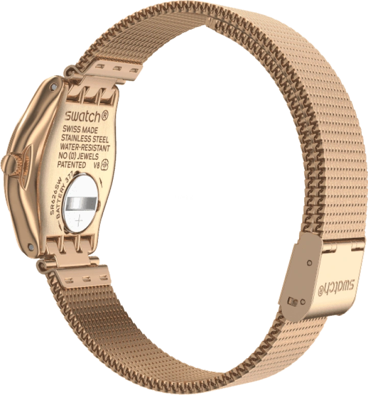 Swatch,IRONY 25x28.70mm,25x28.70mm,Rose Gold,YSG166M