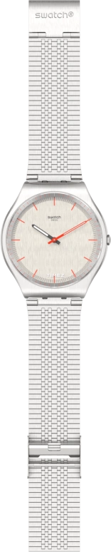 Swatch,Other 42mm,42mm,Stainless Steel,Grey,Quartz,Sapphire,Crystal Glass,Round,SS07S113GG