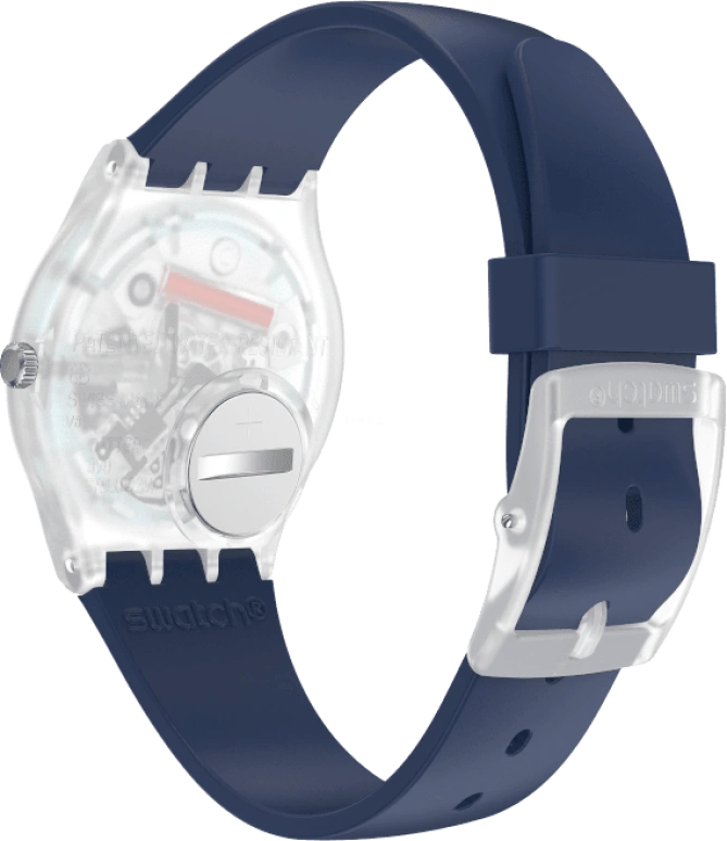 Swatch,Originals 34mm,34mm,Blue,Open,GE725
