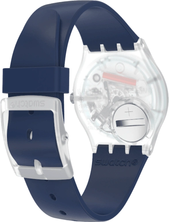 Swatch,Originals 34mm,34mm,Blue,Open,GE725
