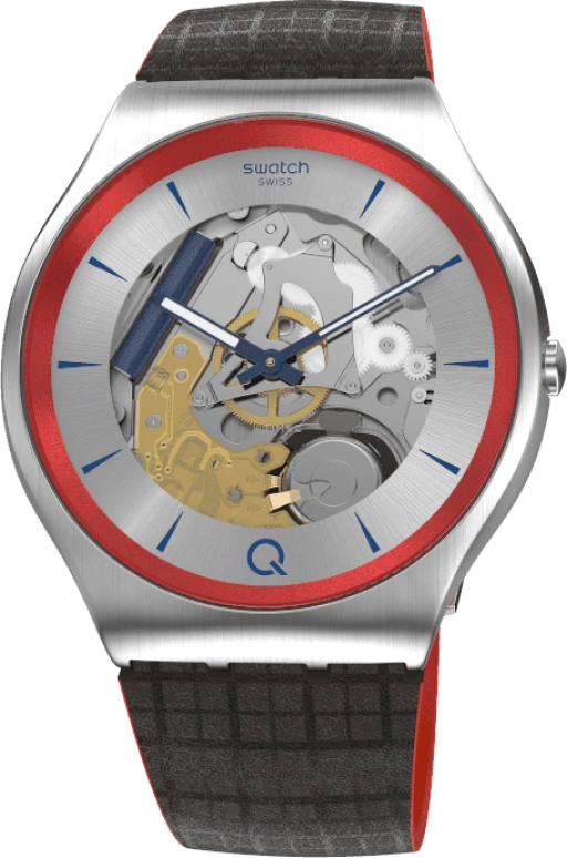 Swatch,Other ,Stainless Steel,Sapphire,Crystal Glass,SS07Z102