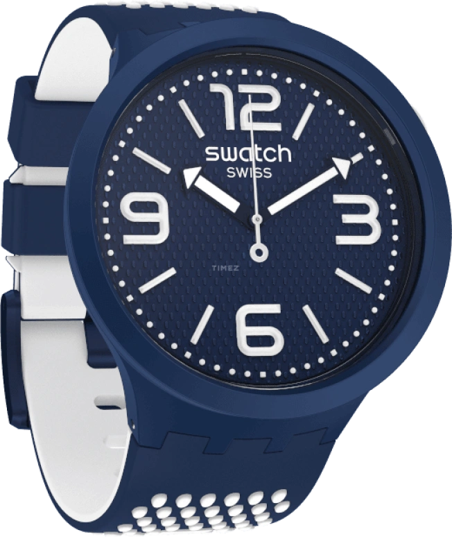 Swatch,THE BOLD 47mm,47mm,Plastic,Black,SO27N101