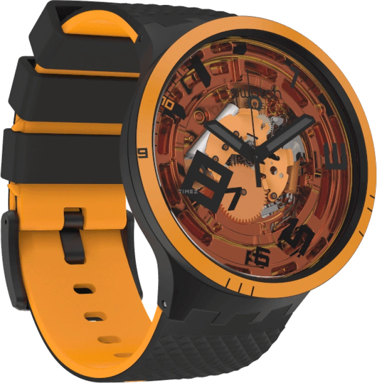 Swatch,Other 47mm,47mm,Sapphire,Crystal Glass,SB01B127