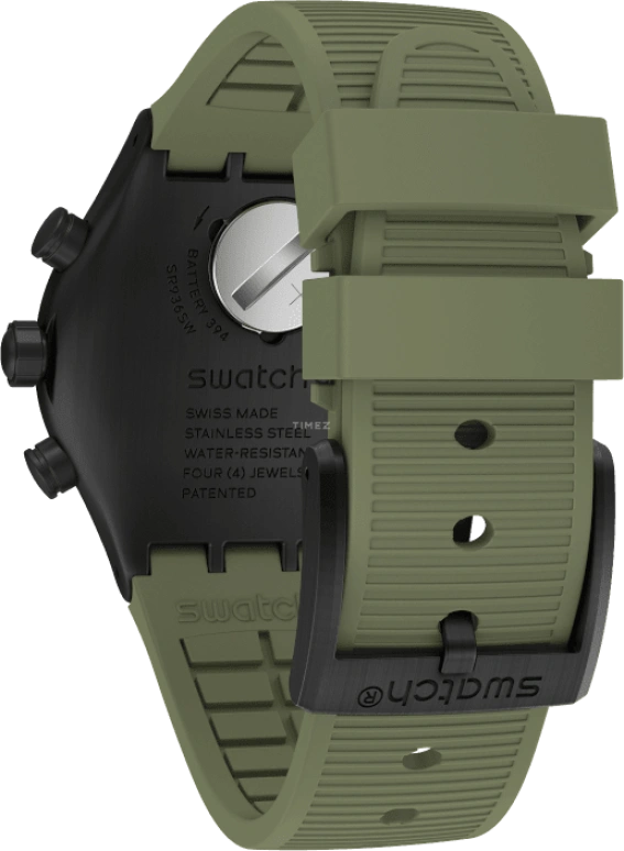Swatch,IRONY 43x49mm,43x49mm,Green,YVB411