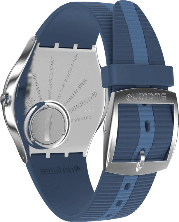 Swatch,SKIN ,Blue,SS07S111