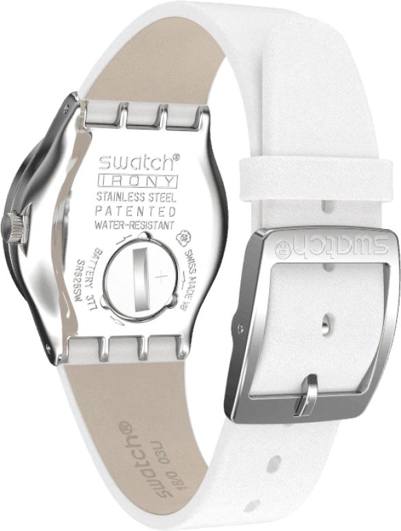 Swatch,IRONY 33mm,33mm,White,YLS217
