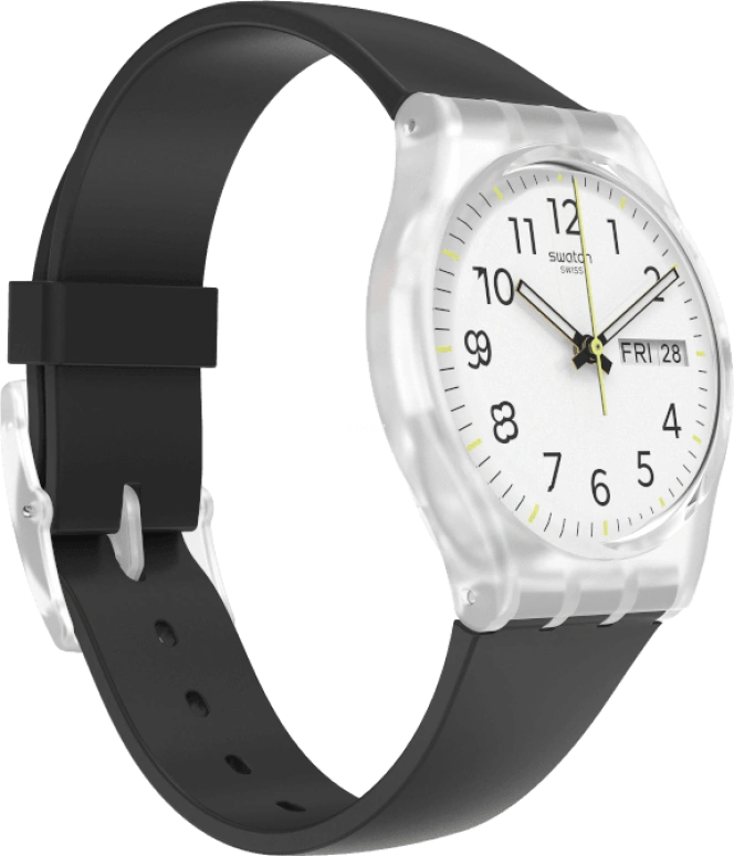 Swatch,Originals 34mm,34mm,White,Open,GE726