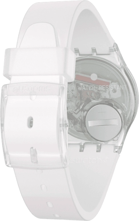 Swatch,Originals 34mm,34mm,Plastic,Pink,Green,Sapphire,Crystal Glass,GE714