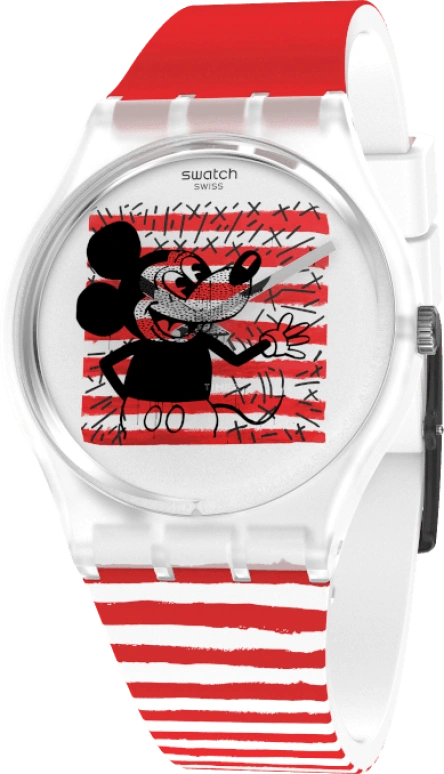 Swatch,Originals 34mm,34mm,Plastic,Open,GZ352