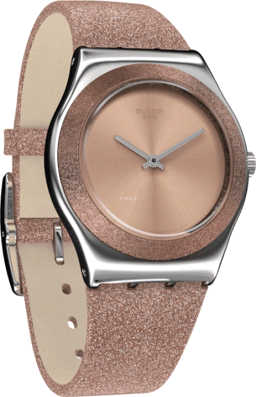 Swatch,IRONY 33x38mm,33x38mm,Coffee,Brown,YLS220