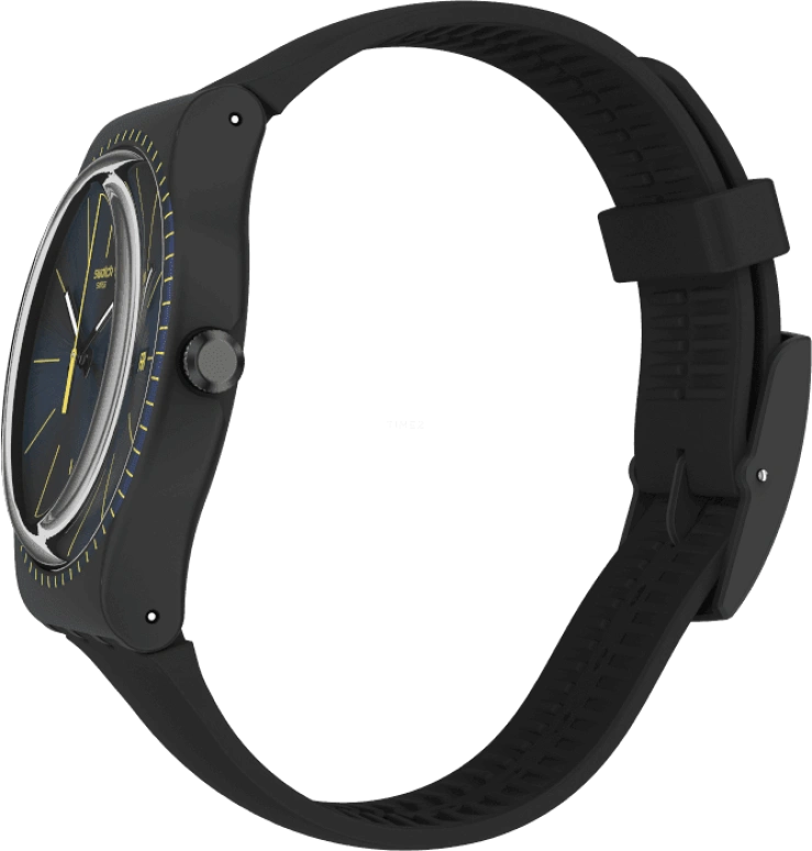 Swatch,Originals 41x47.40mm,41x47.40mm,Plastic,Black,SUOB731