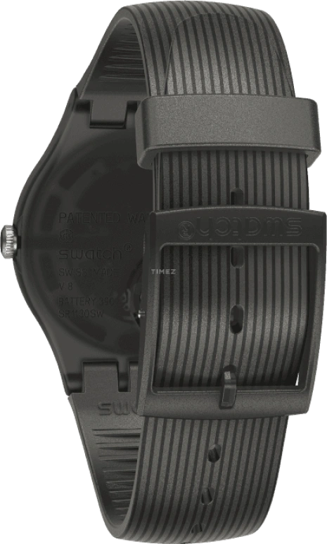 Swatch,Originals 41x47.40mm,41x47.40mm,Plastic,Black,SUOB178