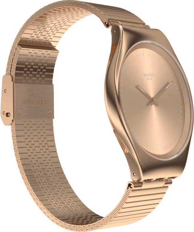Swatch,SKIN ,Stainless Steel,Gold,SYXG101GG