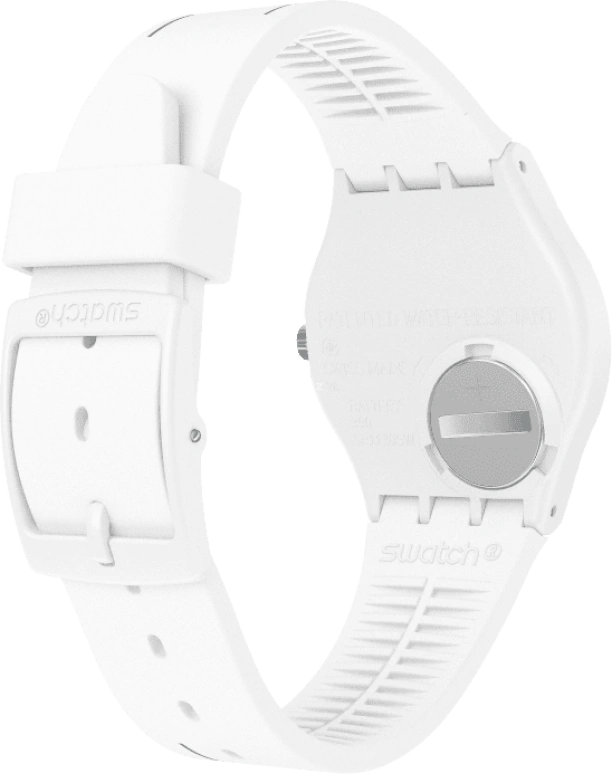 Swatch,Originals 34mm,34mm,Plastic,White,Closed,GW712
