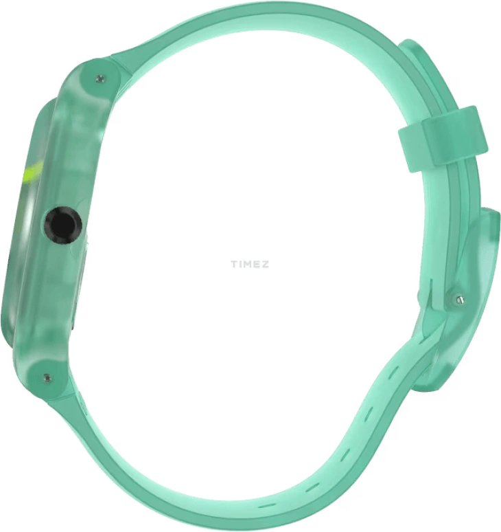 Swatch,Other 41mm,41mm,Plastic,Green,Quartz,Tonneau,Transparent,Green,SUOG119