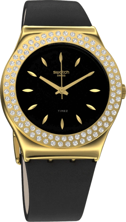 Swatch,IRONY 33x0.38mm,33x0.38mm,Black,YLG141