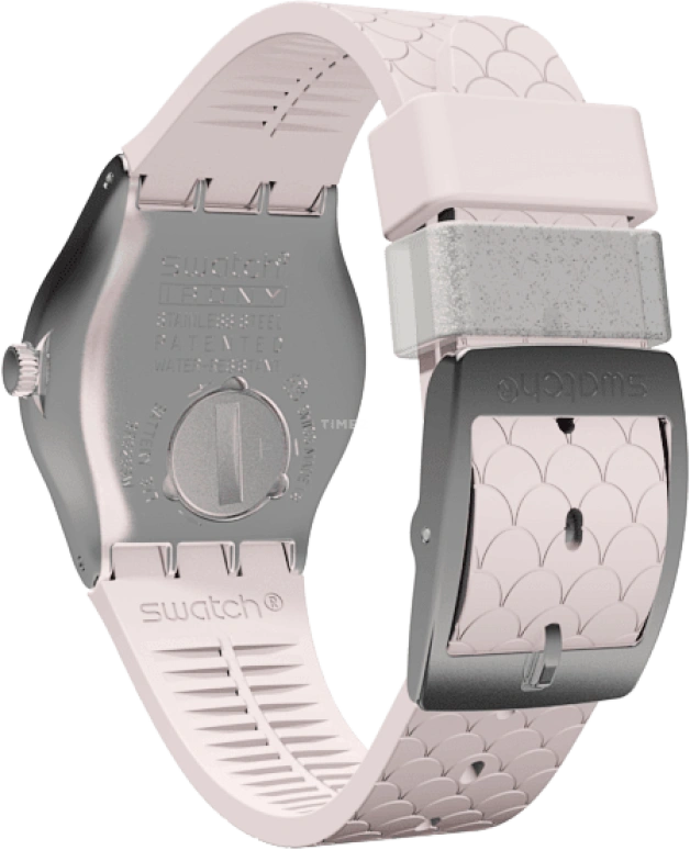 Swatch,WOMEN'S 33mm,33mm,Stainless Steel,Pink Red,Red,Quartz,Sapphire,Round,YLZ101