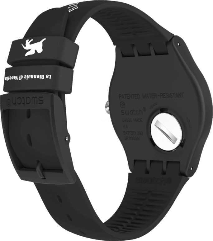 Swatch,Originals 41mm,41mm,Plastic,Black,SUOB720R