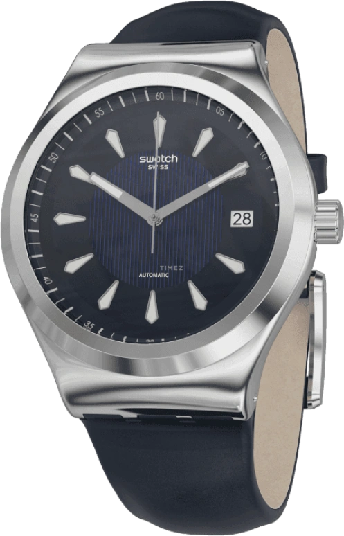 Swatch,IRONY 42mm,42mm,Stainless Steel,Open,YIS420