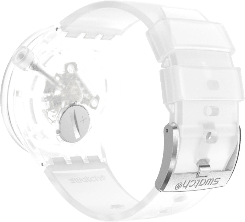 Swatch,CLEAR 47mm,47mm,Open,SB01K100