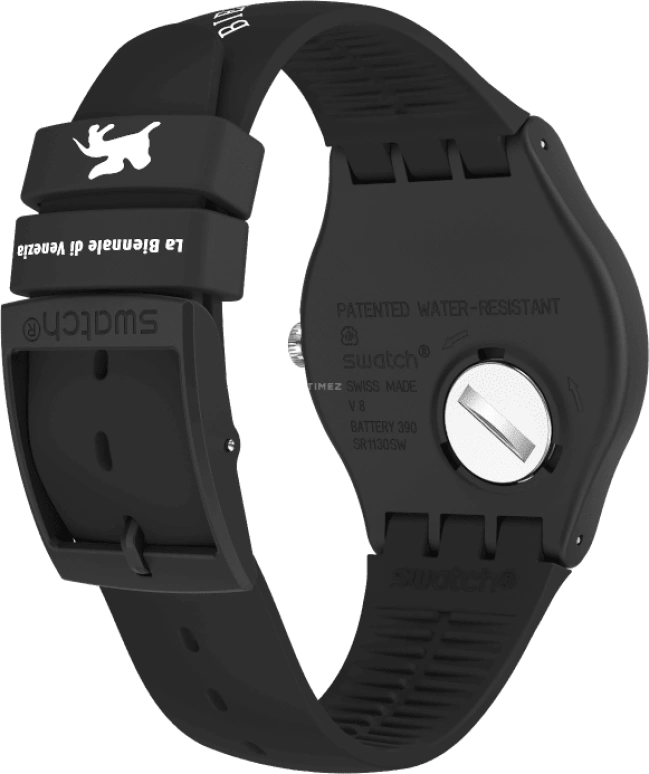 Swatch,Originals 41mm,41mm,Plastic,Black,SUOB720R
