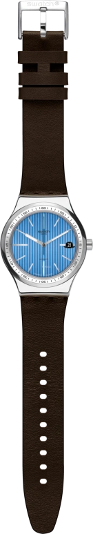 Swatch,IRONY 42mm,42mm,Blue,Open,YIZ405