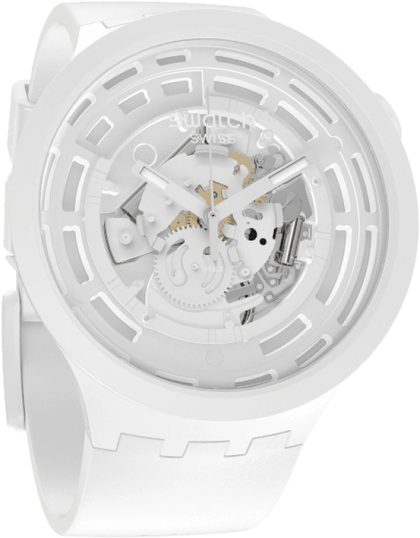 Swatch,THE BOLD 47mm,47mm,Ceramic,SB03W100