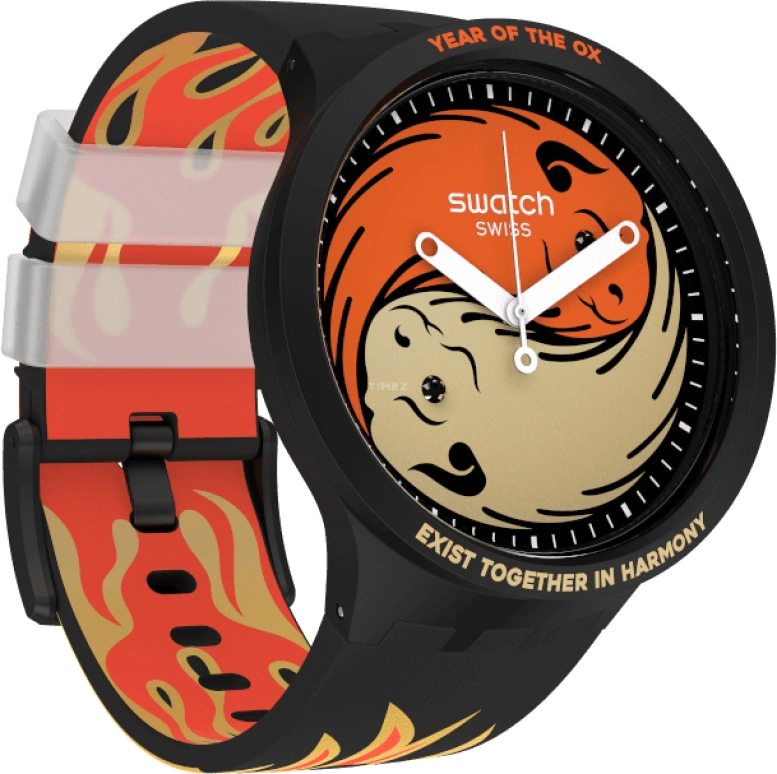 Swatch,THE BOLD 47mm,47mm,Plastic,SO27Z109