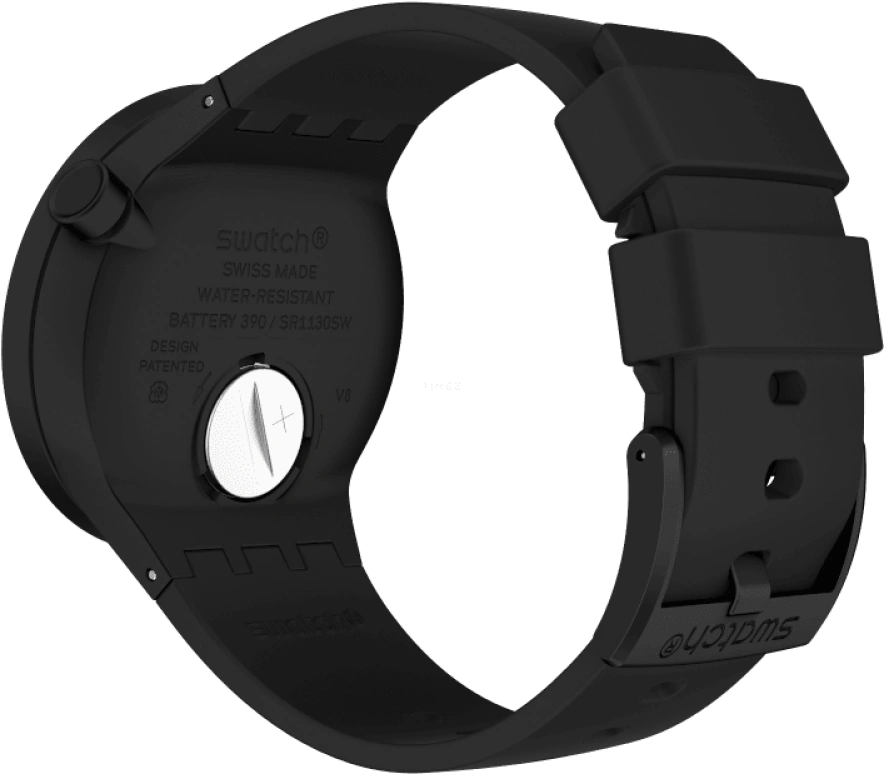 Swatch,THE BOLD 47mm,47mm,Plastic,Black,SO27Z107