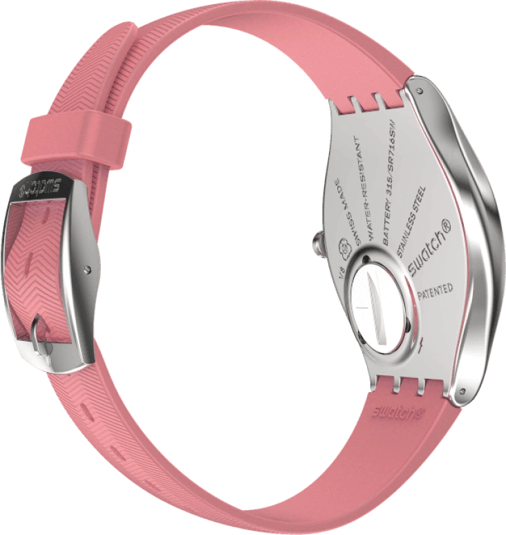 Swatch,SKIN 38mm,38mm,Pink,SYXS135