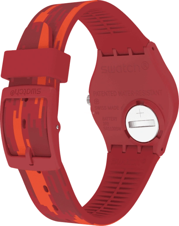 Swatch,Originals 34mm,34mm,Plastic,White,Closed,GR711
