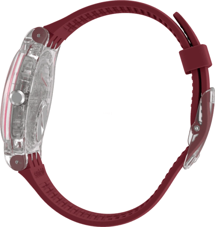 Swatch,Originals 41mm,41mm,Plastic,Pink,Sapphire,Crystal Glass,SUOK717