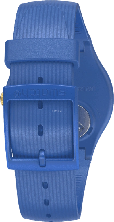 Swatch,Originals 41mm,41mm,Plastic,Blue,SUON143