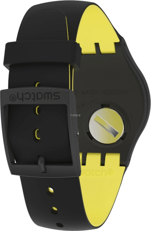 Swatch,Originals 41mm,41mm,Black,Sapphire,Crystal Glass,Open,SUOB184